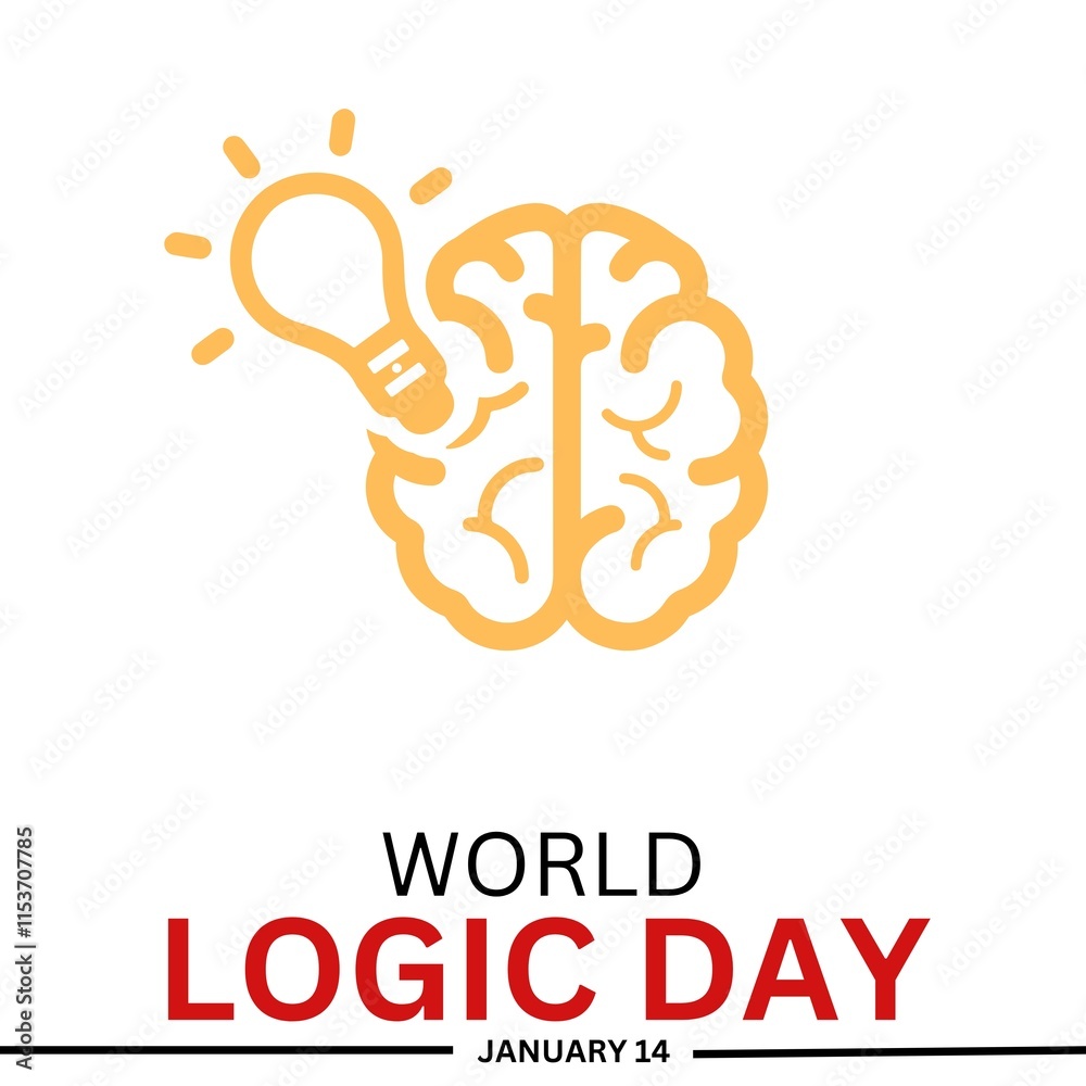 Fototapeta premium world logic day 