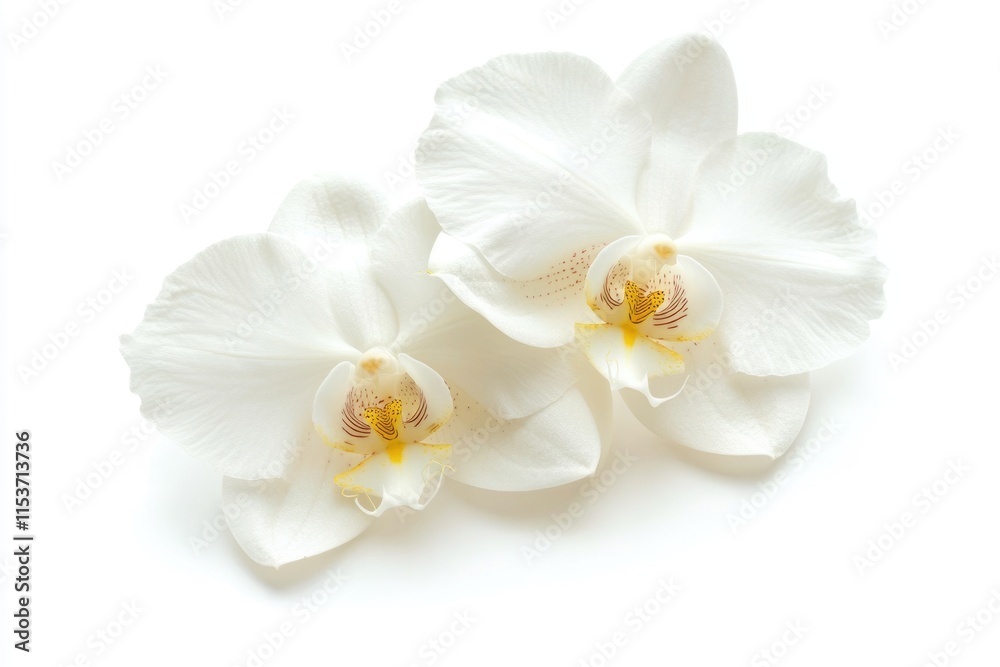 Radiant White Orchid Blooms: A Beautiful Floral Display for Spring Celebrations Radiant White Orchid Blooms: A Beautiful Floral Display for Spring Celebrations