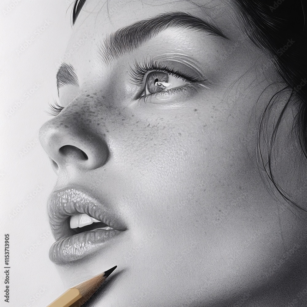 Obraz premium close up portrait of a woman