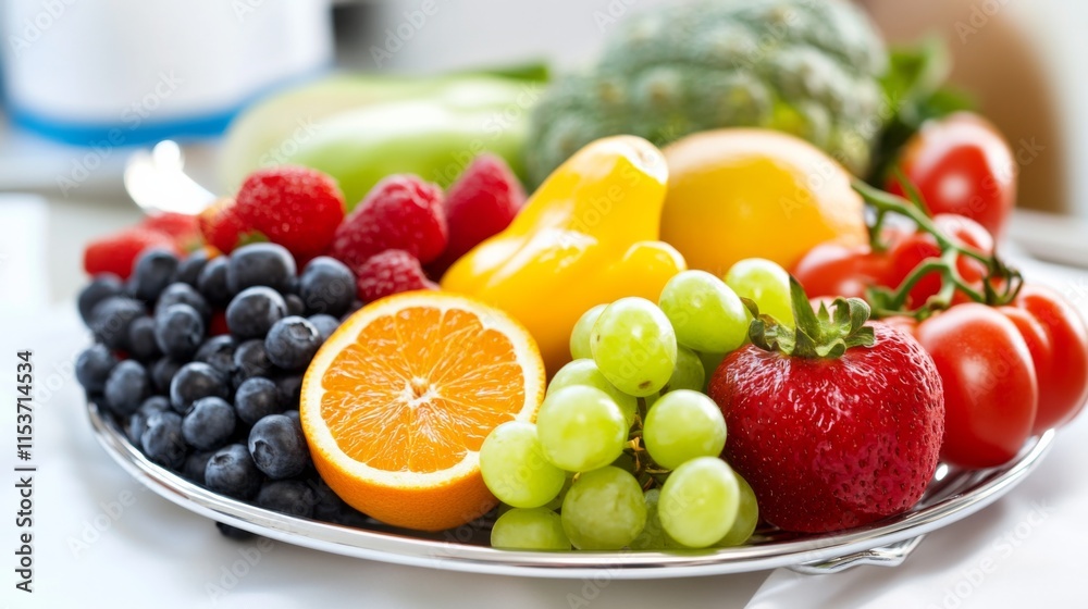 Fresh and Colorful Fruits in Natural Lighting Fresh and Colorful Fruits in Natural Lighting