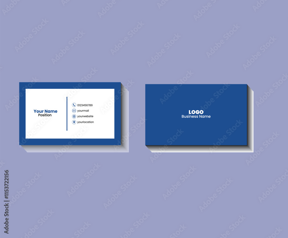 Creative Business card design template, Clean professional business card template, visiting card, business card template. Creative Business card design template, Clean professional business card template, visiting card, business card template.