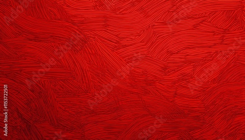 Red abstract background. Toned fiberboard texture. Generated image photo