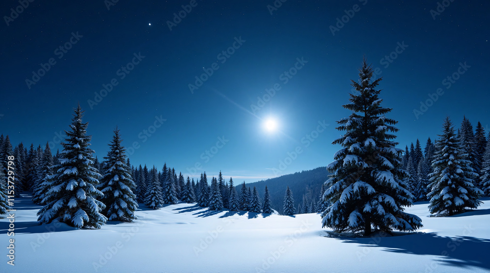 Snow-Covered Pine Forest Snow-Covered Pine Forest
