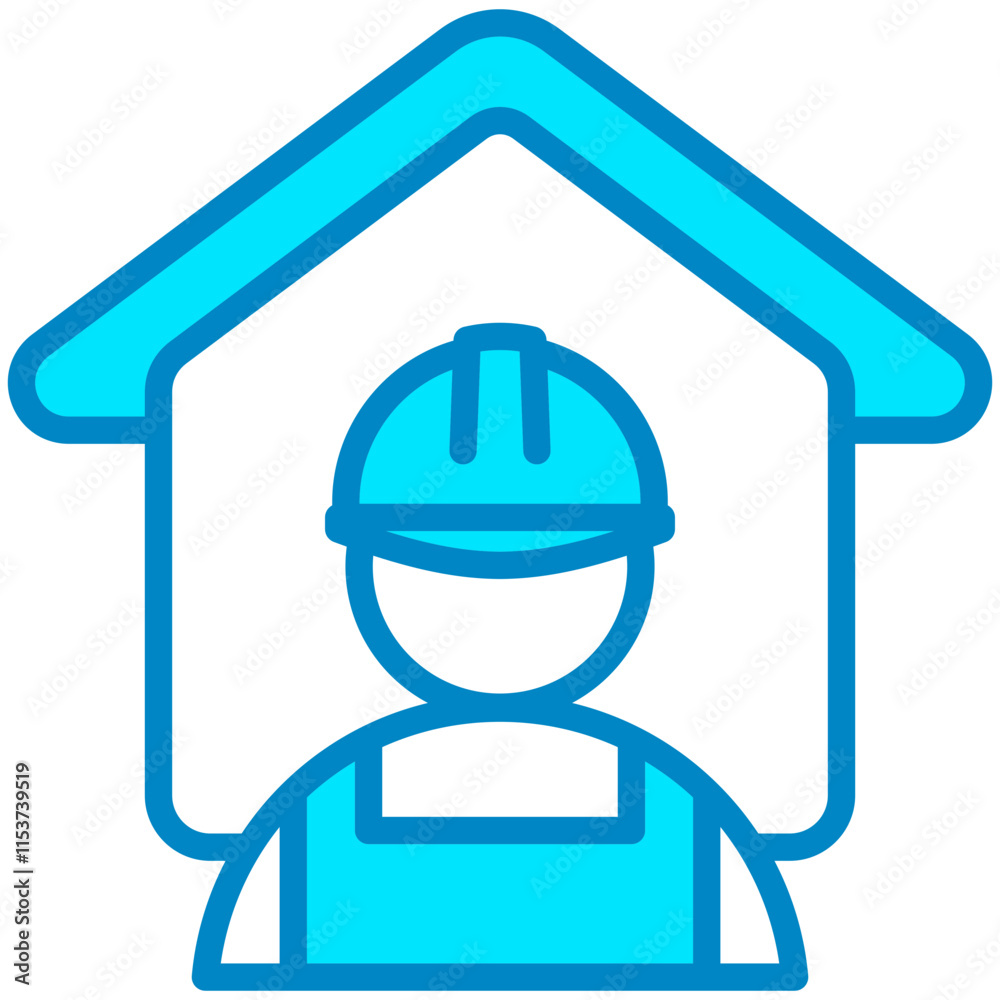 Obraz premium Contractor Icon