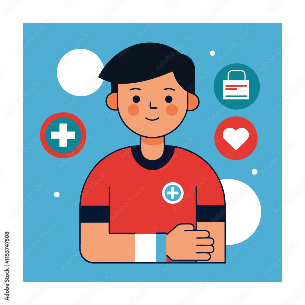Health problems concept vector illustration Health problems concept vector illustration