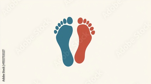 Freshen Up Your Brand with Footprint Icon Smelly Feet Concept