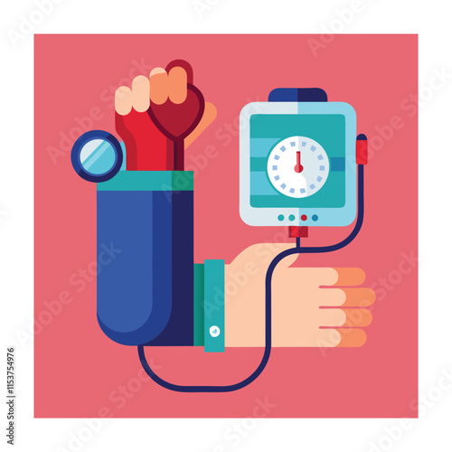 Health problems concept vector illustration