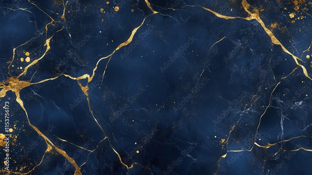 abstract luxury marble texture in deep ocean blue with elegant gold veining and metallic splashes creating sophisticated modern art background design abstract luxury marble texture in deep ocean blue with elegant gold veining and metallic splashes creating sophisticated modern art background design