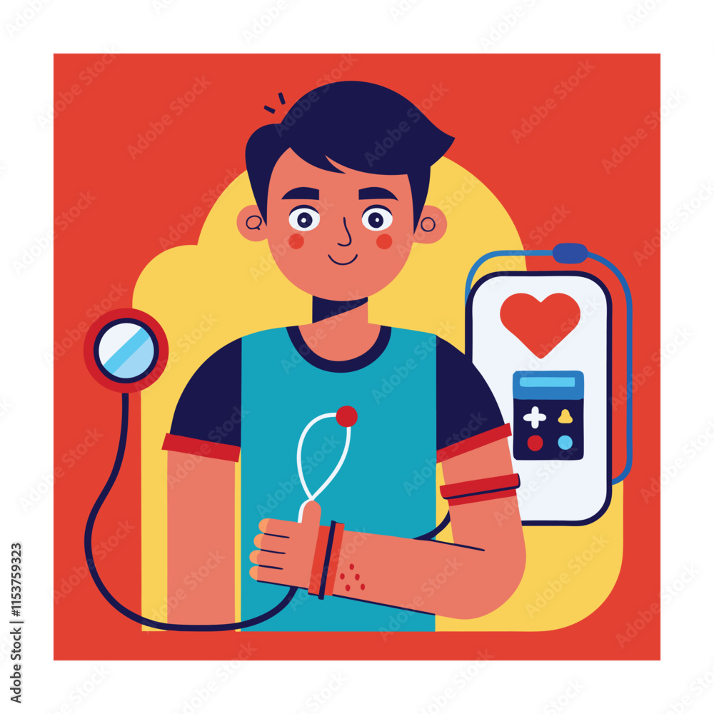 Health problems concept vector illustration Health problems concept vector illustration