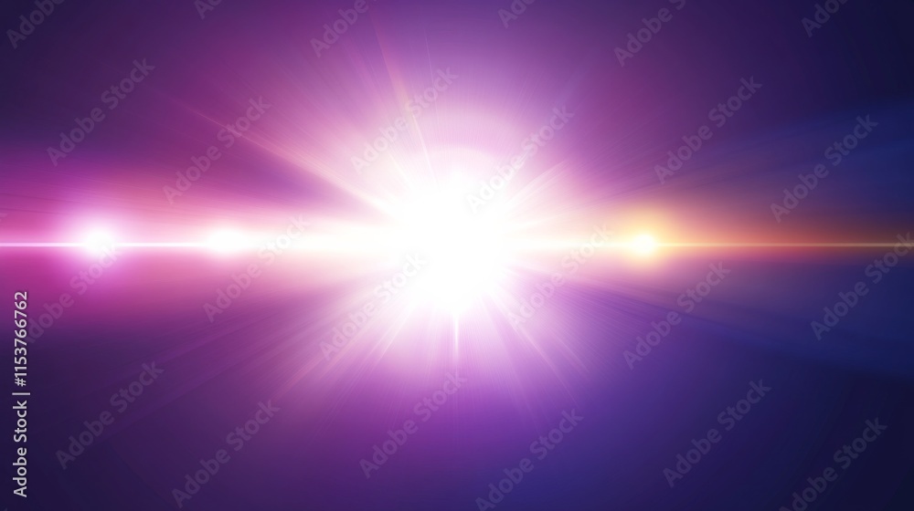 Obraz premium Bright Abstract Technology Background with Glowing Effects