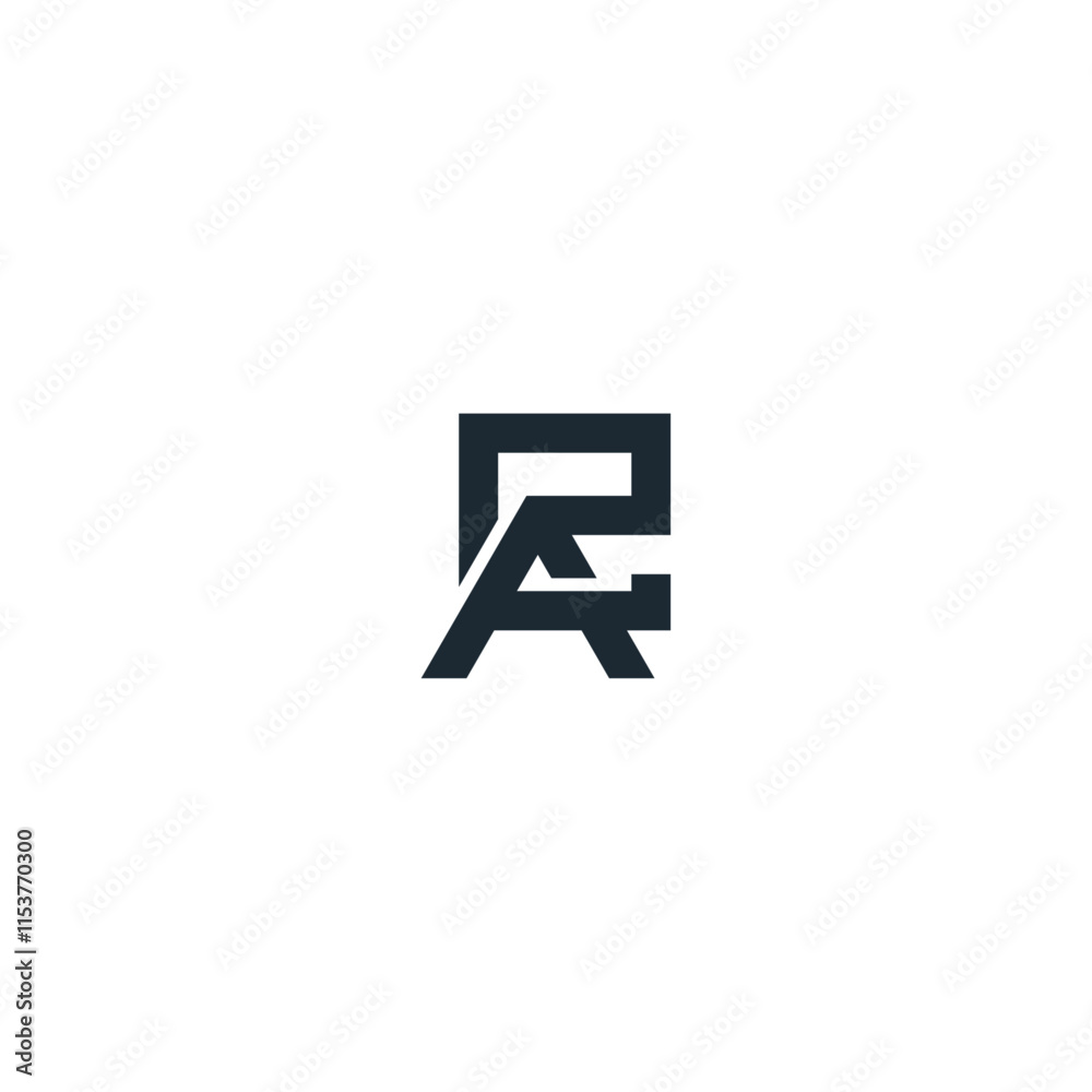 Combination of letters Ae logo. Combination of letters Ae logo.