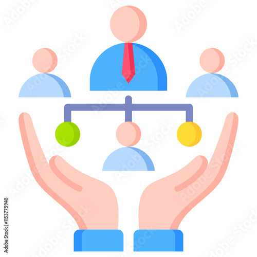 Organization Structure Icon