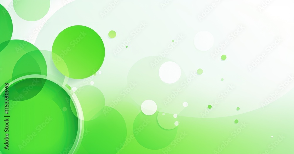A vibrant green abstract design with circles and gradients, suitable for backgrounds. A vibrant green abstract design with circles and gradients, suitable for backgrounds.