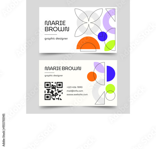 Business card template