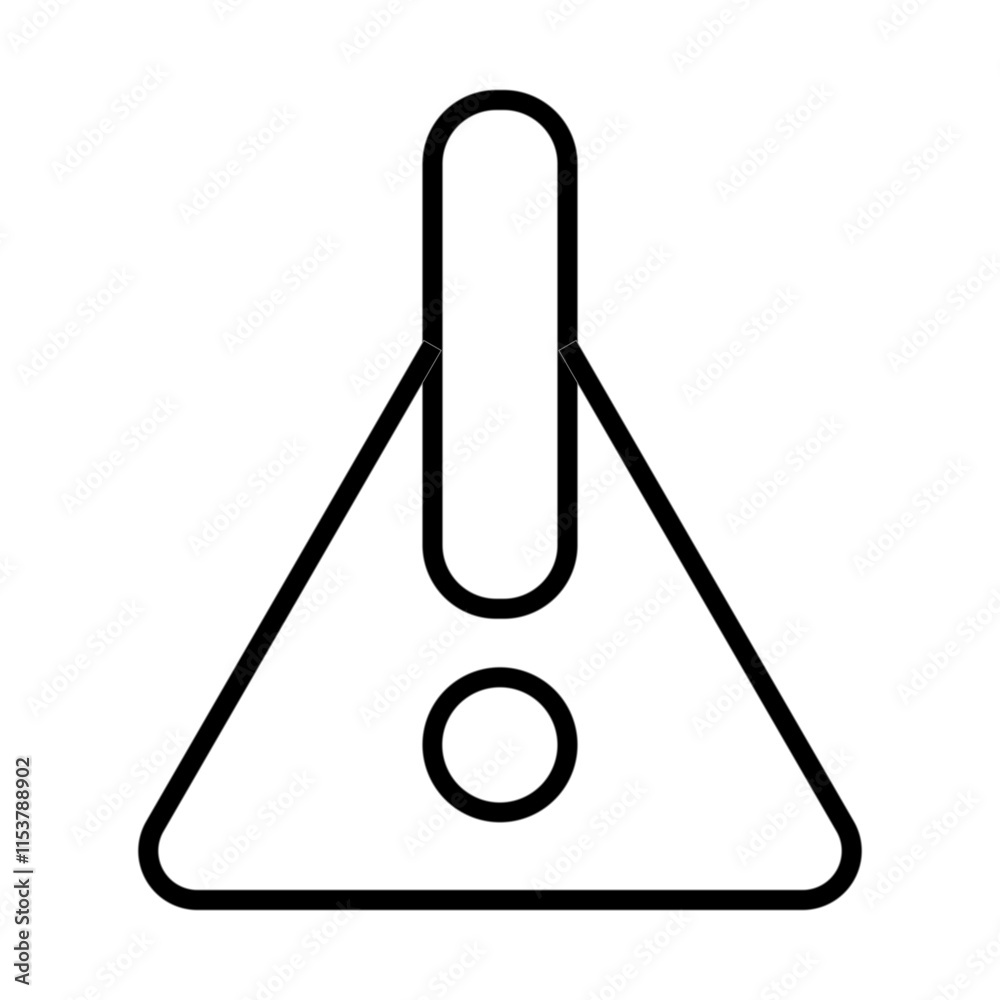 Exclamation icon design