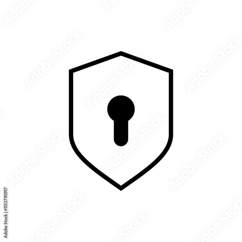 Security icon vector. protection sign and symbol. privacy. vpn