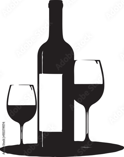 bottle and glass
