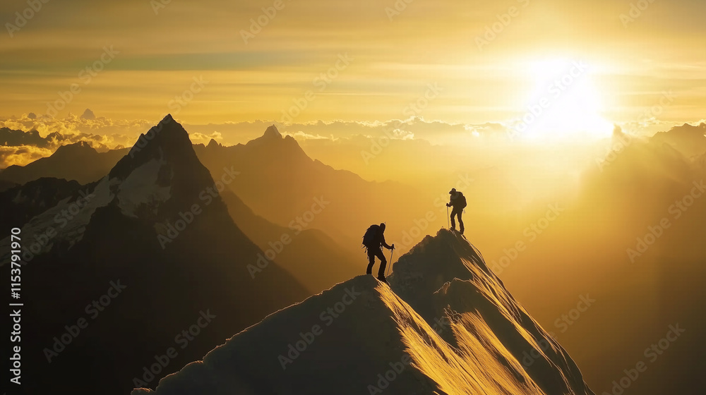 silhouette of person standing on a mountain silhouette of person standing on a mountain