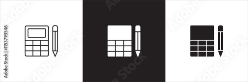 Task icon. Job icon. Icons compatible for checklist, work, document, file, assignment, appointment, to do, list, accounting, business and management.