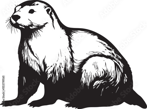 polar bear illustration