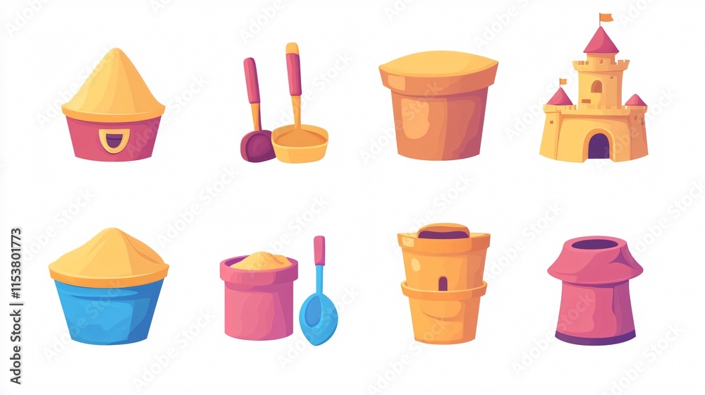 custom made wallpaper toronto digitalFun Sand Buckets and Scoops for Children's Building Playtime