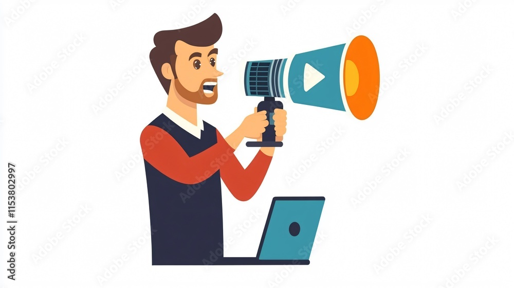 Digital Marketing Training Online Education Concept Digital Marketing Training Online Education Concept