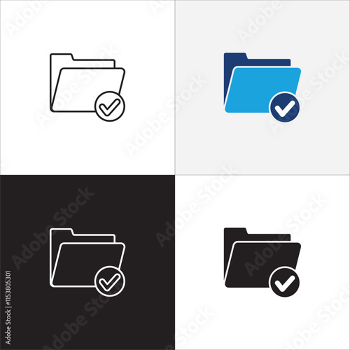 Task icon. Job icon. Icons compatible for checklist, work, document, file, assignment, appointment, to do, list, accounting, business and management.