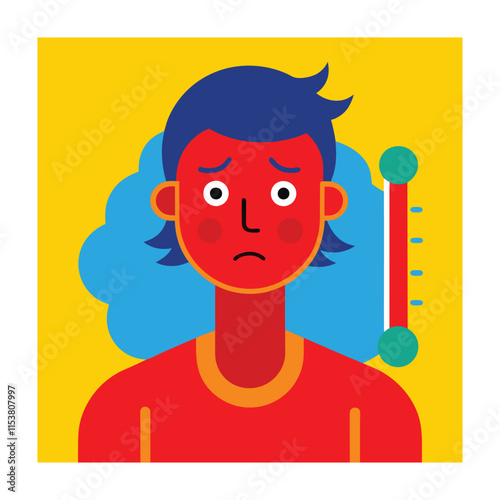 Health problems concept vector illustration