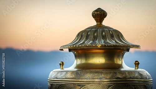 old bronze bell