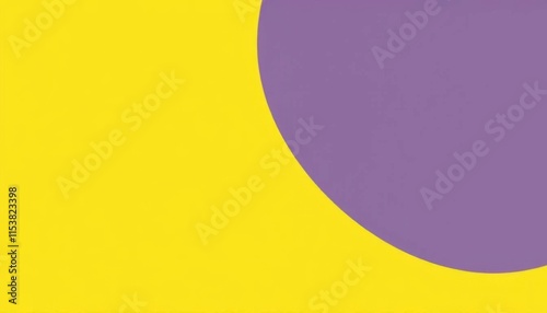 yellow and purple abstract background with a large oval
