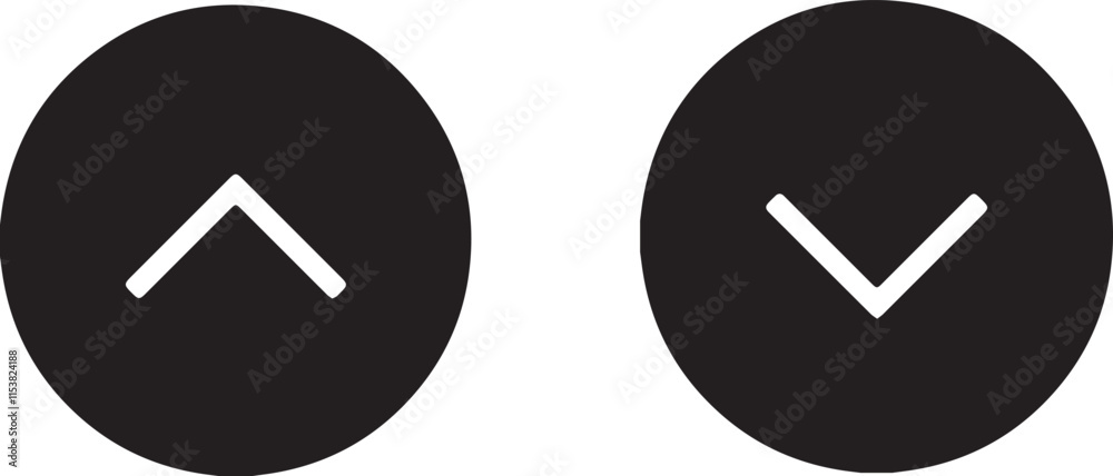 Play button icon. Right arrow vector icon in black Play button icon. Right arrow vector icon in black