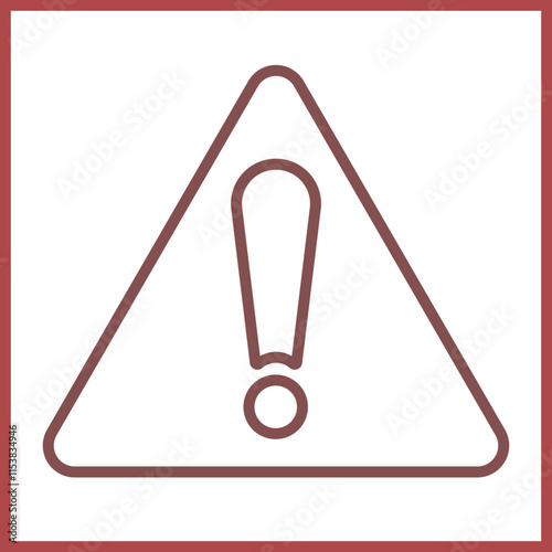 Warning icon design