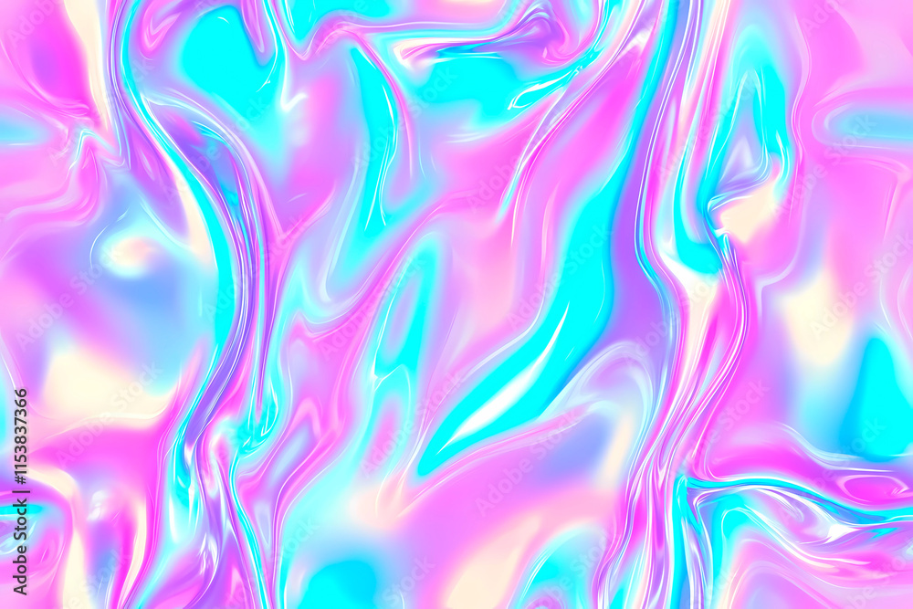 Abstract iridescent liquid holographic background Abstract iridescent liquid holographic background