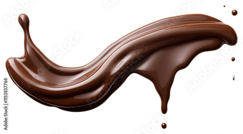 PNG Chocolate sauce dripping dessert food smoke pipe.