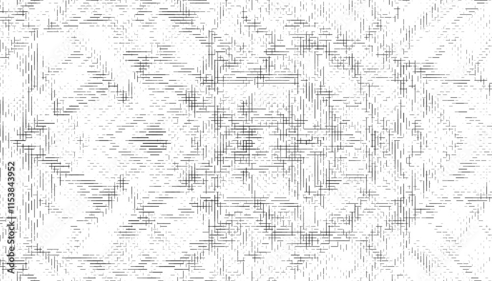 Fototapeta premium Black and white abstract Grunge pattern for modern background. Vector Format Illustration 