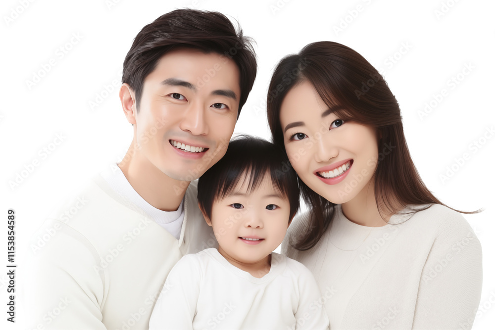 Portrait of a Smiling Asian Family on Transparent Background - Ideal Illustration for Creative Projects, Advertisements, Cultural Content, or Campaigns Promoting Diversity and Family Unity. PNG cut. Portrait of a Smiling Asian Family on Transparent Background - Ideal Illustration for Creative Projects, Advertisements, Cultural Content, or Campaigns Promoting Diversity and Family Unity. PNG cut.