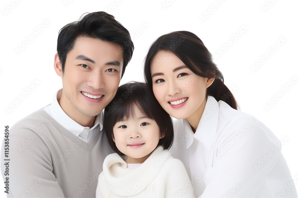 Portrait of a Smiling Asian Family on Transparent Background - Ideal Illustration for Creative Projects, Advertisements, Cultural Content, or Campaigns Promoting Diversity and Family Unity. PNG cut. Portrait of a Smiling Asian Family on Transparent Background - Ideal Illustration for Creative Projects, Advertisements, Cultural Content, or Campaigns Promoting Diversity and Family Unity. PNG cut.
