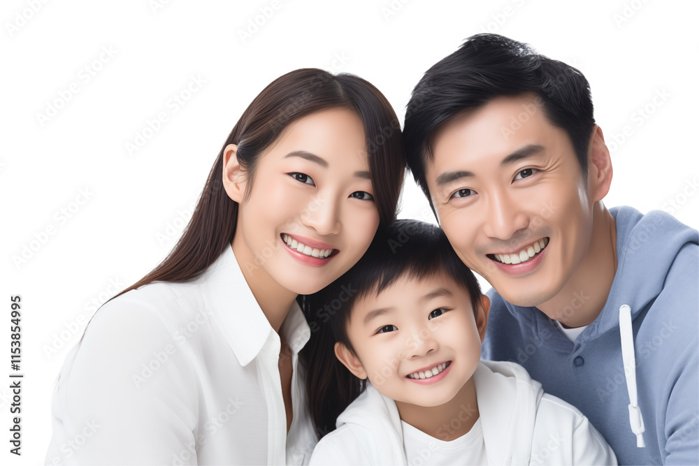 Portrait of a Smiling Asian Family on Transparent Background - Ideal Illustration for Creative Projects, Advertisements, Cultural Content, or Campaigns Promoting Diversity and Family Unity. PNG cut. Portrait of a Smiling Asian Family on Transparent Background - Ideal Illustration for Creative Projects, Advertisements, Cultural Content, or Campaigns Promoting Diversity and Family Unity. PNG cut.