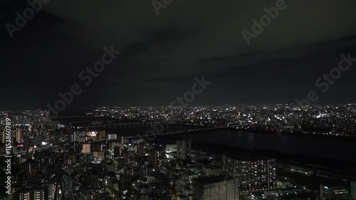 Wallpaper Mural time lapse of clouds over city Torontodigital.ca