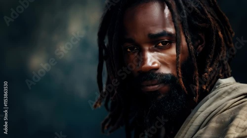 Black African Jesus Christ, Savior of mankind, 