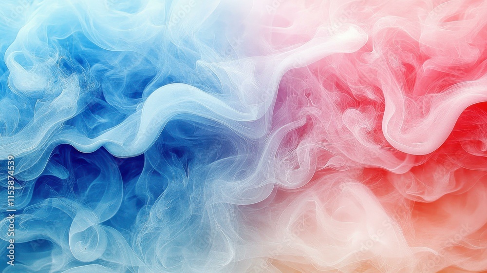 Colorful abstract smoke Playful shapes in vibrant mist Colorful abstract smoke Playful shapes in vibrant mist