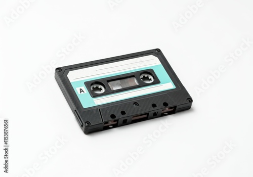 Vintage audio cassette tape with a classic design and nostalgic appeal