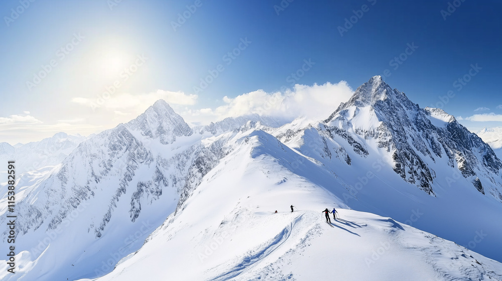 ski resort in the mountains ski resort in the mountains