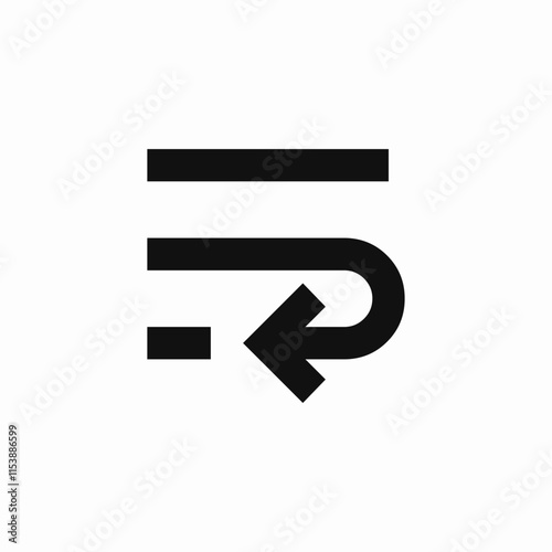 swap text line icon sign vector