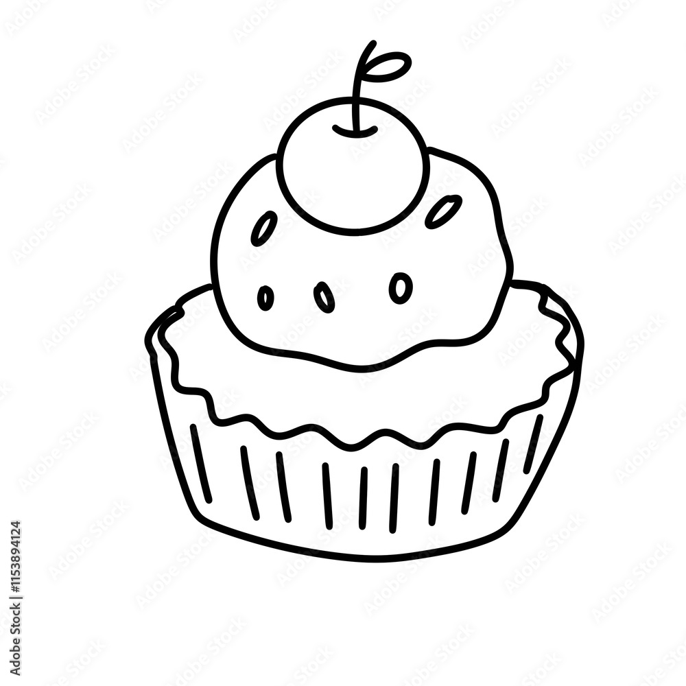 cake food drawings illustration cake food drawings illustration