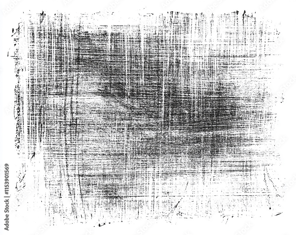 Artistic Black and White Textured Background With Streaks and Brush Marks Artistic Black and White Textured Background With Streaks and Brush Marks