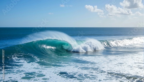 Ocean storm.
