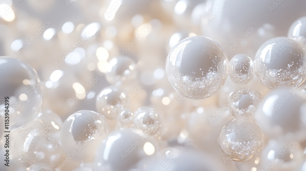 Revolutionary skincare innovation with molecules for beauty inside a modern laboratory environment