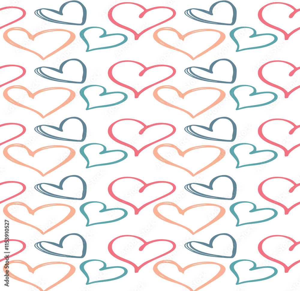 Fototapeta premium seamless pattern with elements