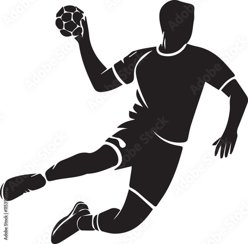 Vector handball icon